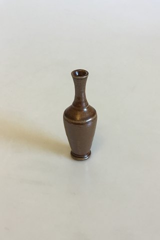 Höganäs Miniature Stoneware Vase with Lustre Glaze