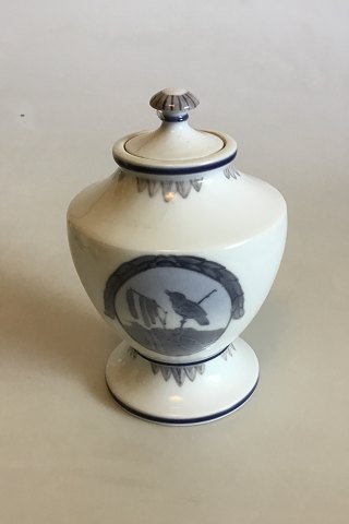 Royal Copenhagen Art Nouveau, Paaske (Easter) Vase with Lid 1918