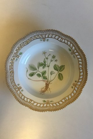 Royal Copenhagen Flora Danica Deep Plate with pierced border No 20/3547