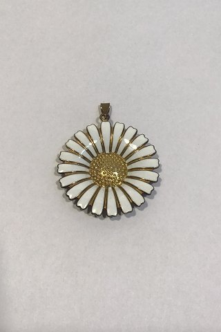 Bernhard Hertz Sterling Silver Daisy Pendant