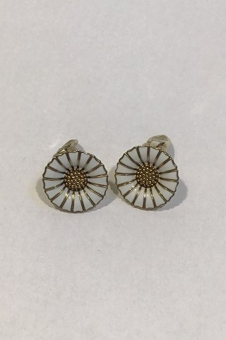 A Michelsen Sterling Silver Daisy Ear Rings (clips)