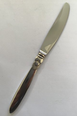 Georg Jensen Sterling Silver Cactus Dinner Knife No 014