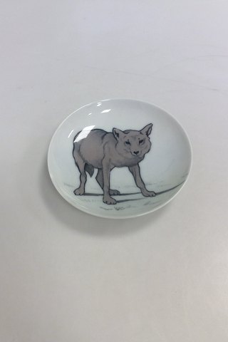 Bing & Grøndahl Art Nouveau Motif Plate with Wolf