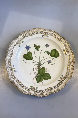 Royal Copenhagen Flora Danica Charger plate with pierced border No 20/3574