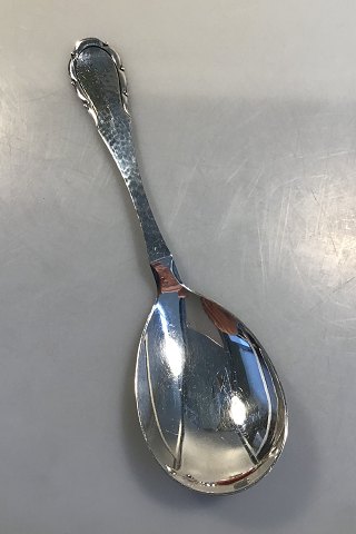 Danish Silver Serving Spoon