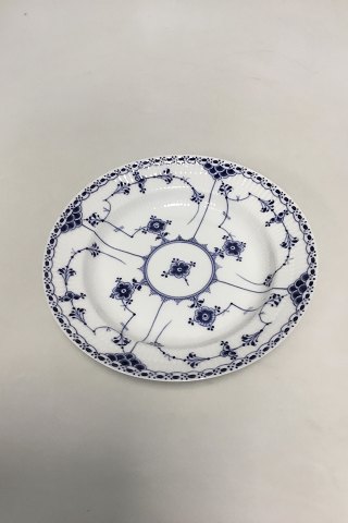 Royal Copenhagen Blue Fluted Half Lace Deep Plate No 570