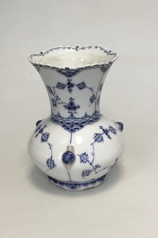 Royal Copenhagen Blue Fluted Full Lace Vase no. 1197