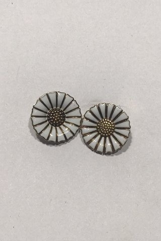 Anton Michelsen Sterling Silver Marguerit(Daisy) Ear Clips