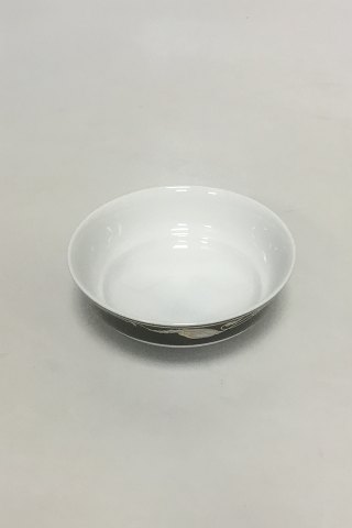 Royal Copenhagen Magnolia Black Bowl No. 344