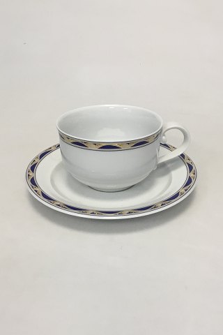 Royal Copenhagen Magnolia Danske Bank Tea Cup and saucer no 084