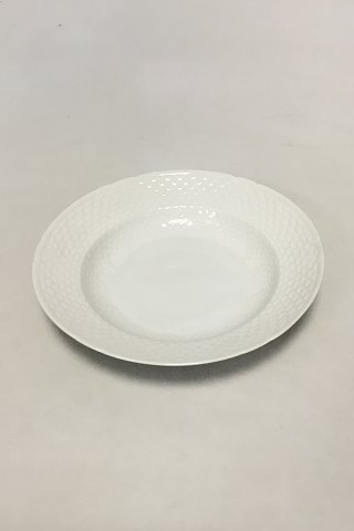 Bing & Grondahl Elegance, White deep Dessert Plate No 21