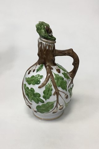 Lomonosov Vodka bottle decorated with oak leaves