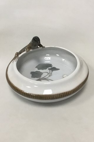 Royal Copenhagen Art Nouveau Bowl with Lizard No 397/25