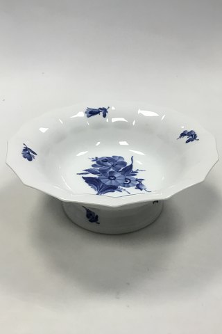 Royal Copenhagen Blue Flower angular Bowl on foot No 8530