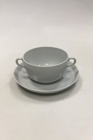 Royal Copenhagen Gemma Bouillon Cup and saucer, without Lid No 14690