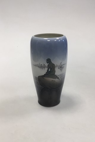 Royal Copenhagen Art Nouveau Vase No. 4463 with The little Mermaid