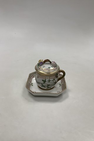 Royal Copenhagen Flora Danica Custard Cup / Mustard Pot No 3589