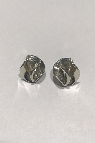 Georg Jensen Sterling Silver Earrings (Clips)