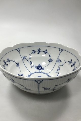 Royal Copenhagen Blue Fluted Half Lace Salad Bowl No 311