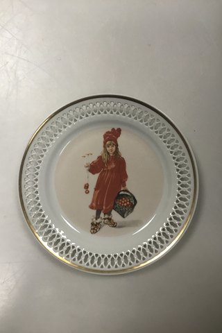 Bing & Grondahl Carl Larsson Plate Iduna