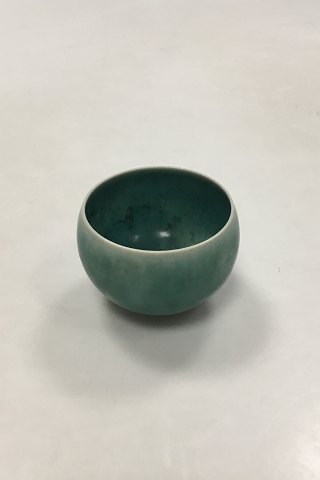 Saxbo Eva Stahr Nielsen Small Stoneware Bowl with nice green glaze No 38