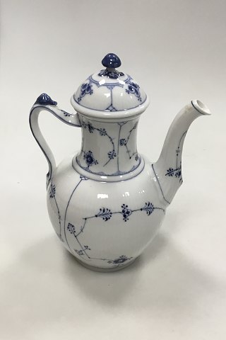 Royal Copenhagen Blue Fluted Plain Coffee Pot No. 48