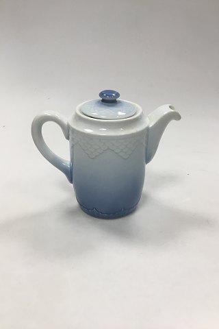 Bing and Grondahl Blue Tone - Seashell Hotel Coffee Pot No. 1070