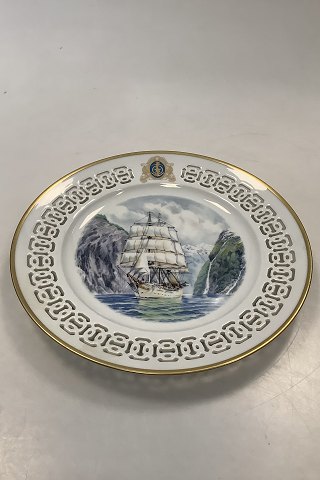 Bing and Grondahl Windjammer Plate Motif 6 by James E. Mitchell