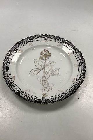 Royal Copenhagen Privat Painted Flora Danica Lunch Plate that is not finished