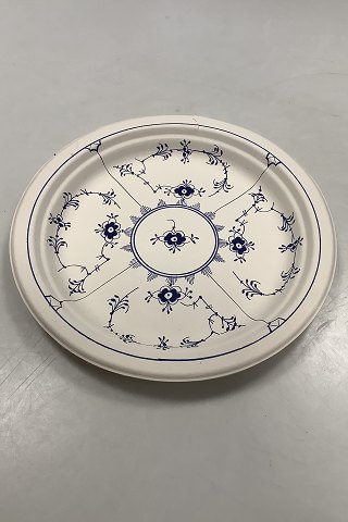 Royal Copenhagen Blue Fluted Plain Cardboard Plate from 1976