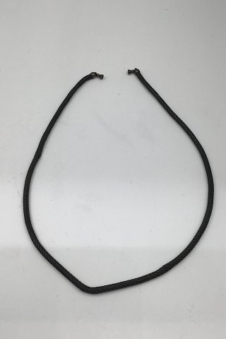 Ole Lynggaard Sterling Silver Necklace, oxidized