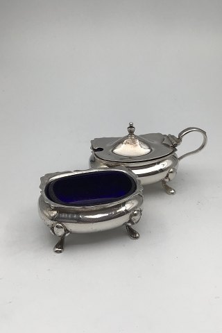 Adie Bros Ltd, Birmingham Sterling Silver Salt/Pepper Pots 1925/26