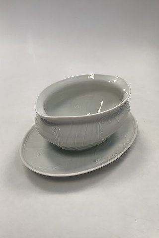 Royal Copenhagen Juliane Marie, white Gravy Boat