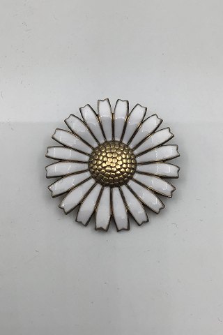 A. Michelsen Gilt Sterling Silver Marguerit (Daisy) Brooch