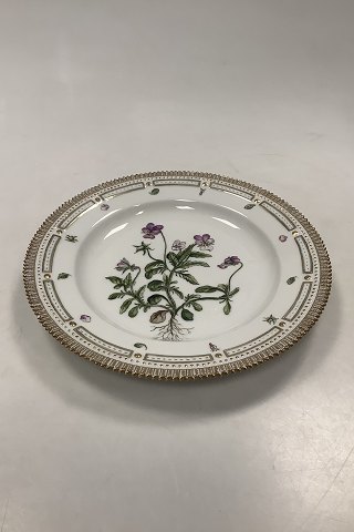 Royal Copenhagen Private Painted Flora Danica Dinner Plate No 3549.