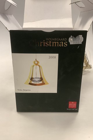 Holmegaard  Golden Christmas Candleholder - Bell 2008