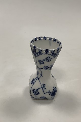 Royal Copenhagen Blue Fluted Full Lace Little Vase No. 1162