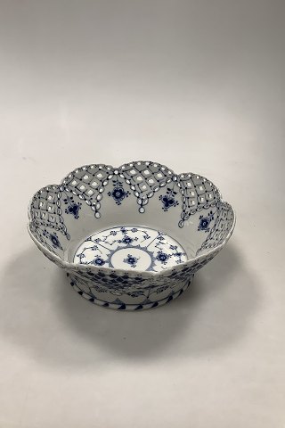 Royal Copenhagen Blue Fluted Full Lace Fruit bowl No 1061