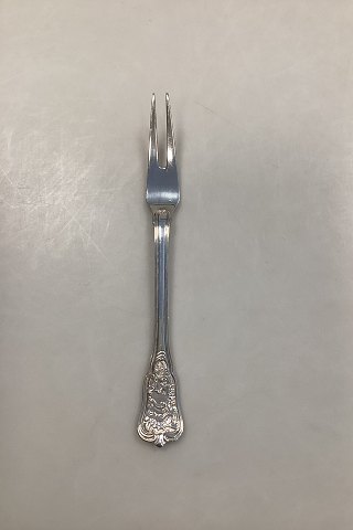 Georg Jensen Rosenborg Silver Plated Lunch Fork