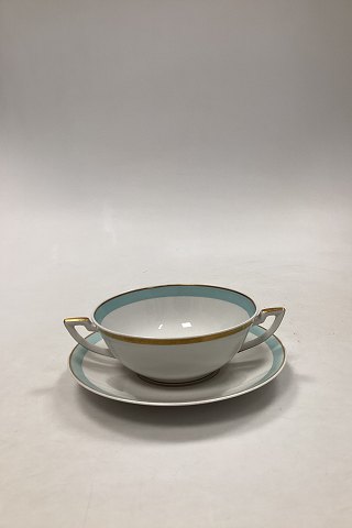 Royal Copenhagen Dybbøl bouillon cup and saucer No 9571