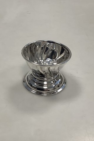 Danish Silver Salt Dish / Tea Strainer