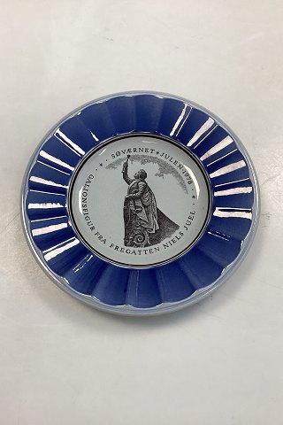 Royal Copenhagen Aluminia Søværnets Juleplatte 1978