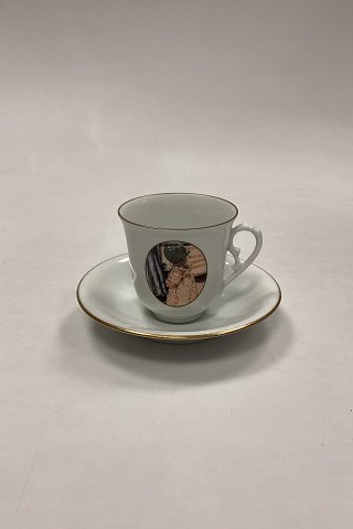 Bing and Grondahl Carl Larsson Coffee Cup and Saucer No. 4503/305 Motif 3