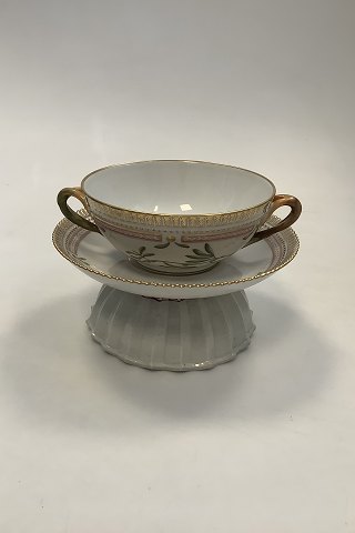 Royal Copenhagen Flora Danica Bouillon Cup with saucer No 20/3612