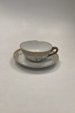 Royal Copenhagen Flora Danica Tea cup/saucer No 081+082 or 3630