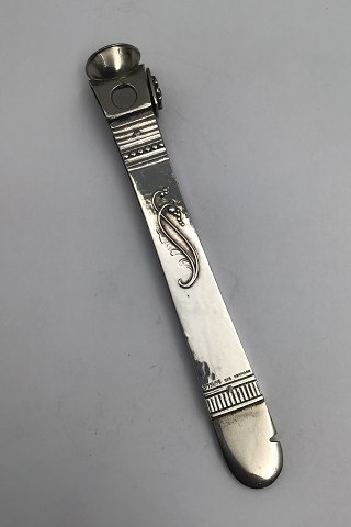 Georg Jensen Sterling Silver Ornamental Cigar Cutter No. 42 (1909-1914)