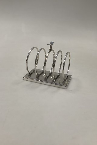 Georg Jensen Sterling Silver Bernadotte Toast Rack No. 824