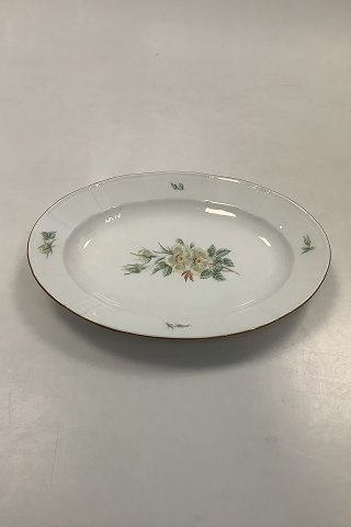 Bing og Grondahl Klitrose Oval serving tray No 16