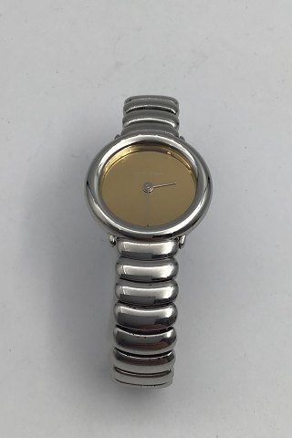 Georg Jensen Stainless Steel Quartz Wrist Watch No. 370 Andreas Mikkelsen