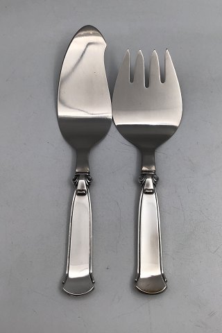 Cohr Silver / Steel Fish Servers